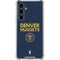 NBA Denver Nuggets Standard - Light Blue Galaxy S23 FE Clear Case